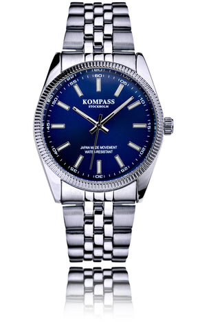 Kompass Santorini Silver Blue