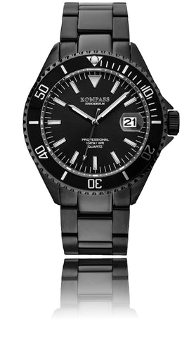 KOMPASS PROFESSIONAL DIVER NERO